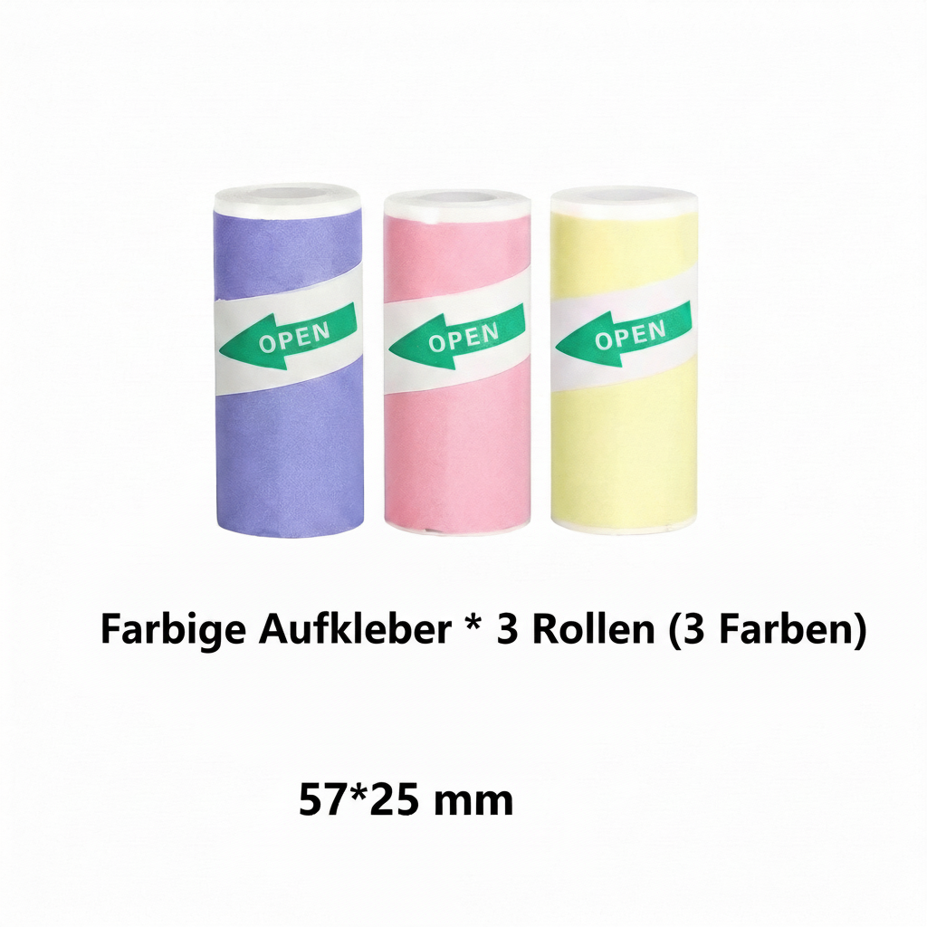 Thermopapier Rollen für Mini Drucker